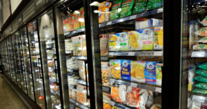 Lineal de un supermercado de platos preparados