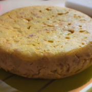 Plato preparado de tortilla